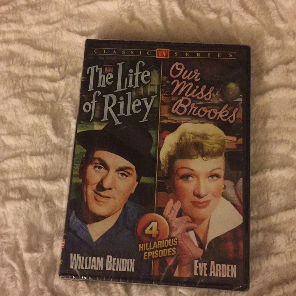 NEW! The Life of Riley/Our Miss Brooks DVD